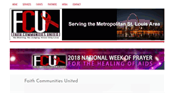 Desktop Screenshot of faithcommunitiesunited.org