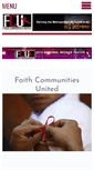 Mobile Screenshot of faithcommunitiesunited.org